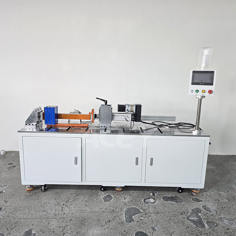 Battery Stacking And Compression Machine