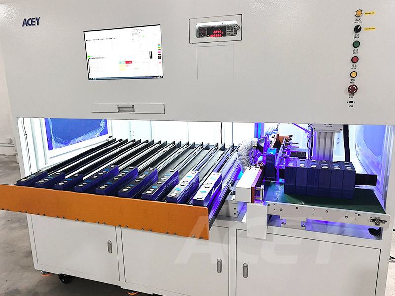 Automatic Battery Sorting And Cleaning Machine