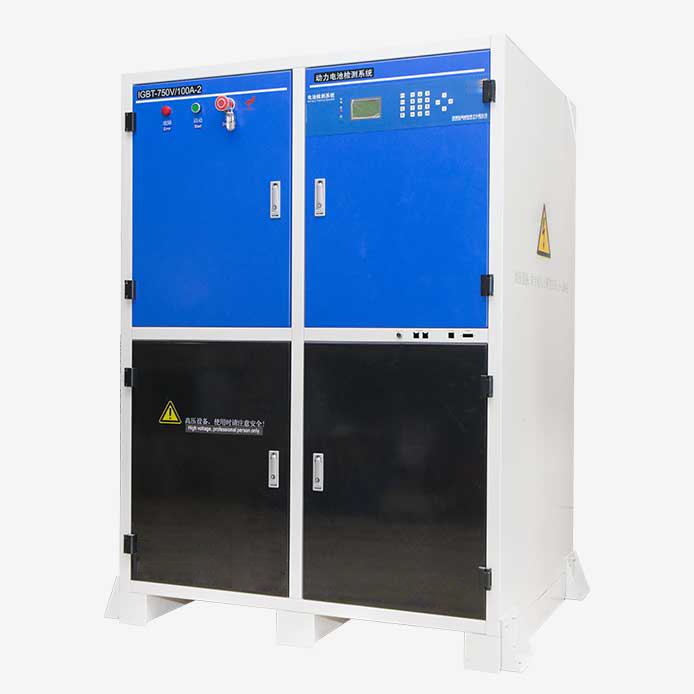 Sistema di rilevamento di carica e scarica rigenerativa per il test del modulo e del pacco batteria EV Lipo Power
 