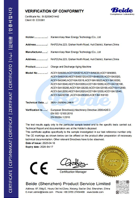 CE CERTIFICATE