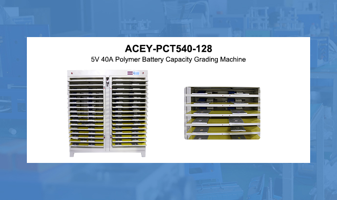 Macchina per la classificazione della capacità della batteria ai polimeri 5V 40A