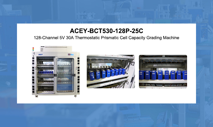 Classificatrice termostatica della capacità delle celle prismatiche 5V 30A